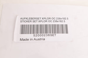 Genuine KTM WP Xplor Fork Decals Decal Set - Husqvarna GasGas ++ | 52000238SET
