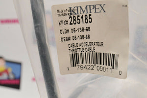 New Kimpex NOS Cable THROTTLE 05-138-68 ARCTIC CAT BEARCAT LYNX