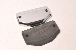 Chrome Fuse Box Cover for Honda CB750 GL500 CB900 CB650 | Replaces 38210-425-000
