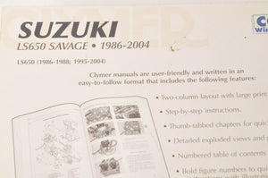 Clymer Service Repair Maintenance Shop Manual: Suzuki Savage 1986-2004 | M384-3