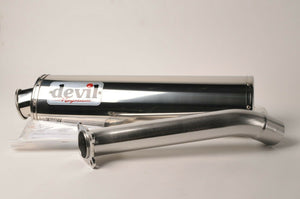 NEW Devil Exhaust - High Mount Stainless Magnum 58639 Suzuki SV650 SV 650 2003