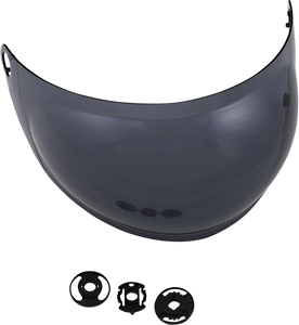 Biltwell Gringo S Bubble Shield Visor Smoke Tint Gen2  ECE  |  1113-102