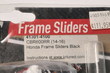 Load image into Gallery viewer, KR TUNED 41301-4100 Frame Sliders Slider Set - Honda CBR600RR 2014-16 Black
