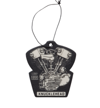 Load image into Gallery viewer, Loser Machine Knucklehead Air Freshener - Motorcycle Engine Vanilla Scent