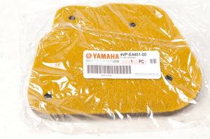 Genuine Yamaha 4VP-E4451-00-00 AIR Filter,Element air cleaner - ZUMA YW50 AEROX+