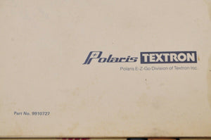 Genuine POLARIS Factory ILLUSTRATED PARTS MANUAL - 1981 TX-C  9910727
