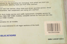 Load image into Gallery viewer, Clymer Service Repair Maintenance Shop Manual: Kawasaki KX60 KX80 1983-90 | M444