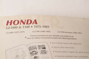 Clymer Service Repair Maintenance Manual: Honda Gold Wing GL1000 GL1100 1975-83