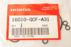 Genuine Honda 16010-GCF-A31 Gasket Set,Carburetor - CRF70 2006-2012 06-12