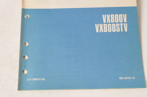 Genuine Yamaha Factory Assembly Manual 1995 95 Vmax-4 800 | VX800V VX800STV