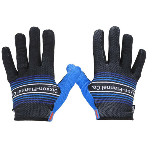 Dixxon Flannel Co. AMF Gloves Blue motorcycle riding gloves