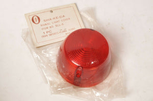 NOS Replacement Yamaha Flasher Turn Signal Lens RED XS1 RT1 YCS1 AT2 ++ | SLL-3
