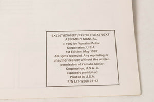 Genuine Yamaha Factory Assembly Manual 1993 93 Exciter 570  | EX570