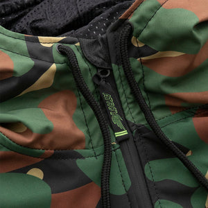 First MFG Men's Motorcycle Jacket - The Reign Green Camo Waterproof Breathable
