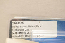 Load image into Gallery viewer, Shogun Black Frame Slider Kit for HONDA 2013-17 CBR 600RR CBR600RR 750-3359