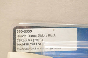 Shogun Black Frame Slider Kit for HONDA 2013-17 CBR 600RR CBR600RR 750-3359
