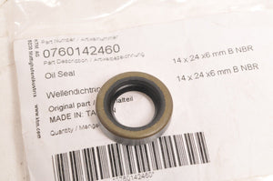 Genuine KTM Oil Seal 14x24x6  starting shifting see list | 0760142460