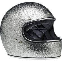 Load image into Gallery viewer, Biltwell Gringo Helmet ECE - Brite Silver Mega Metal Flake Large | 1002-405-104