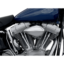 Load image into Gallery viewer, Paughco Teardrop Ribbed Air Cleaner Mini Filter Ribbed fits Harley | 701-201
