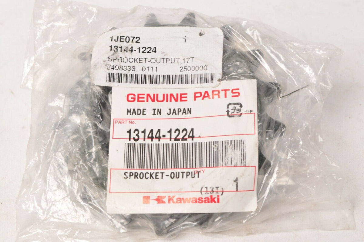 Genuine Kawasaki 13144-1224 Sprocket,Front 17T 17-tooth - Ninja ZX-11  ZZR1200