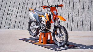 Launchmat Carpeted Paddock Garage Motorcycle Mat