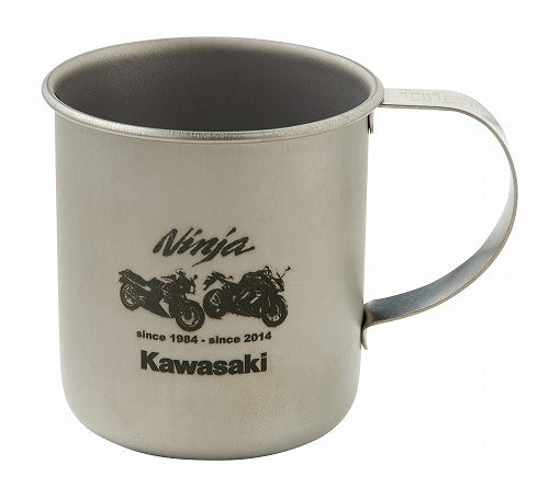 Genuine Kawasaki Titanium Mug - Ninja anniversary 1984-2014 30 Years