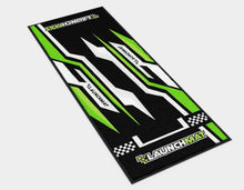Load image into Gallery viewer, Launchmat Carpeted Paddock Garage Motorcycle Mat