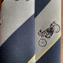 Load image into Gallery viewer, Genuine Kawasaki Neck Tie With Vintage Motorcycle Pattern Japan