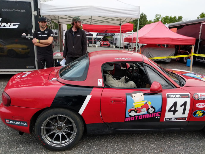Race 4, Another TWOth 1-2, With the MotoMike.ca Sponsored Calabogie-Spec Miata on top!