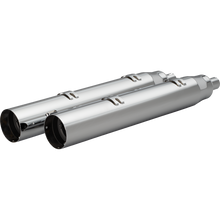 Load image into Gallery viewer, KHROME WERKS 4-1/2&quot; War Hammer Mufflers Chrome 202220
