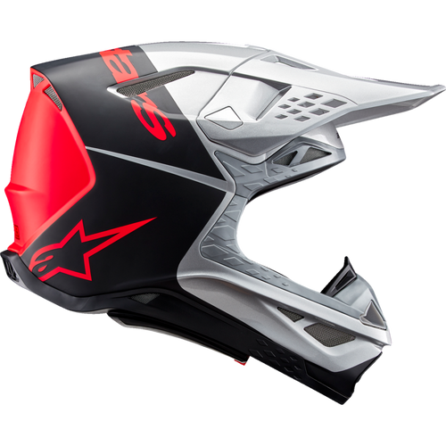 ALPINESTARS HELMET SM10 FLOOD S/B/O M 8300923-1954-M
