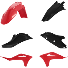 Load image into Gallery viewer, ACERBIS Plastic Kit-GasGas MC125/250F/450F, EX300/250F-450F red/blk 2872781018