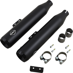 S&S CYCLE MUFFLER BLK GN 50S M8 ST 550-0754B