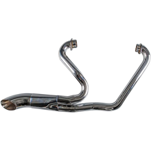 Load image into Gallery viewer, TRASK VICTORY EXHAUST 2:1W/BG SUPPORT CHR TM-3033CH