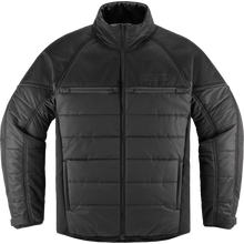 Load image into Gallery viewer, ICON JKT GHOST PUFFER BK/CH SM 2820-6190