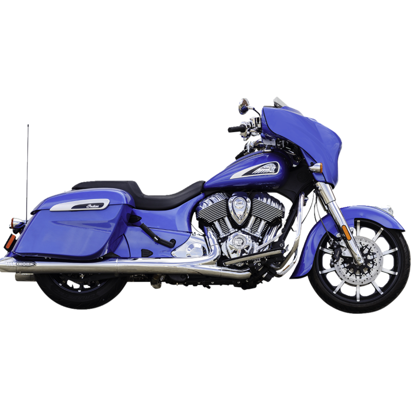 S&S CYCLE MUFFLER F-TAIL CHR.INDIAN 550-1077