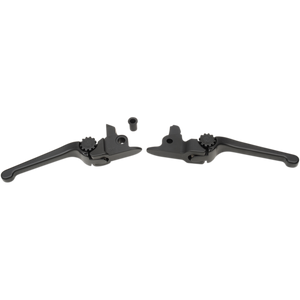 POWERSTANDS RACING 17-19 FLHR/FLHT ANTHEM LEVER SET BLK 12-00661-22