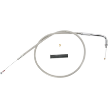 Load image into Gallery viewer, DRAG SPECIALTIES S/STEEL FXD IDLE CABLE 5341900B - Motomike Canada