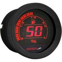 Load image into Gallery viewer, KOSO NORTH AMERICA FUEL GAUGE HD 2" BLK BA050210