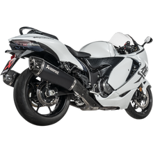 Load image into Gallery viewer, AKRAPOVIC 21-23 GSX-1300R SLIP-ONS TI/CF  BLK S-S13SO4-HRAATBL