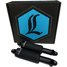 Load image into Gallery viewer, LEGENDS 99-19 FLHT/FLHR/FLHX ADJ AIR SHOCKS EXC TRIKE 1311-0153