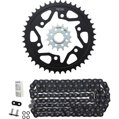 VORTEX CHAIN KIT FZ-10 BLACK CK6455