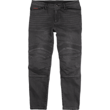 Load image into Gallery viewer, ICON PANT DENM SLBTWN CE BK 44 2821-1452 - Motomike Canada