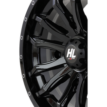 Load image into Gallery viewer, HIGHLIFTER HL21 ALLOY 14X7 4/137 4+3 (+10mm)  GLOSS BLACK W1 14HL21-1237