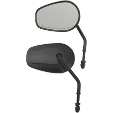 Load image into Gallery viewer, DRAG SPECIALTIES MIRRORS REPL SHRT STM BLK M60-6385MB