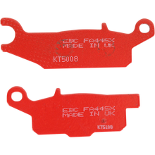 Load image into Gallery viewer, EBC FA445X SPORT CARBON SERIES BRAKE PAD SET FA445X