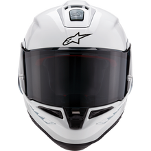Load image into Gallery viewer, ALPINESTARS (ROAD) S-R10 SOLID HELMET WHT GLS/BLK MT L 8200124-2170-L