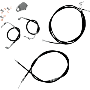 LA CHOPPERS CABLE KT BK15-17 FLHT ABS LA-8051KT-16B