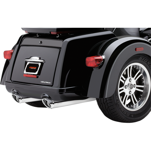 COBRA 09-16 TRI-GLIDE MUFFLERS CHROME*2 6301