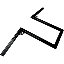 Load image into Gallery viewer, LA CHOPPERS HANDLEBAR 1WEB Z 12"BK  " LA-7380-W12B